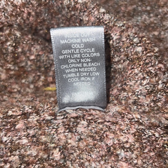 WOMENS MARLED MOCK NECK SWEATER - Picture 5 of 6